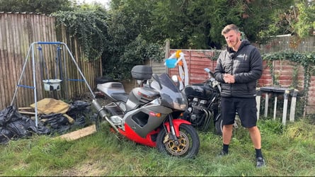 Will This Barn Find Aprilia RSV Mille That Sat Outside For Years Run?