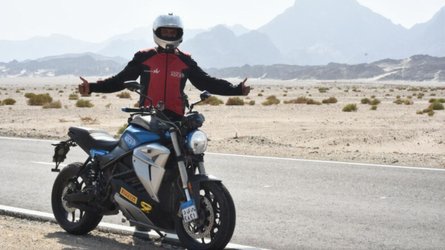Rider Ali Abdo Sets New World Record For Longest Journey By Electric Bike