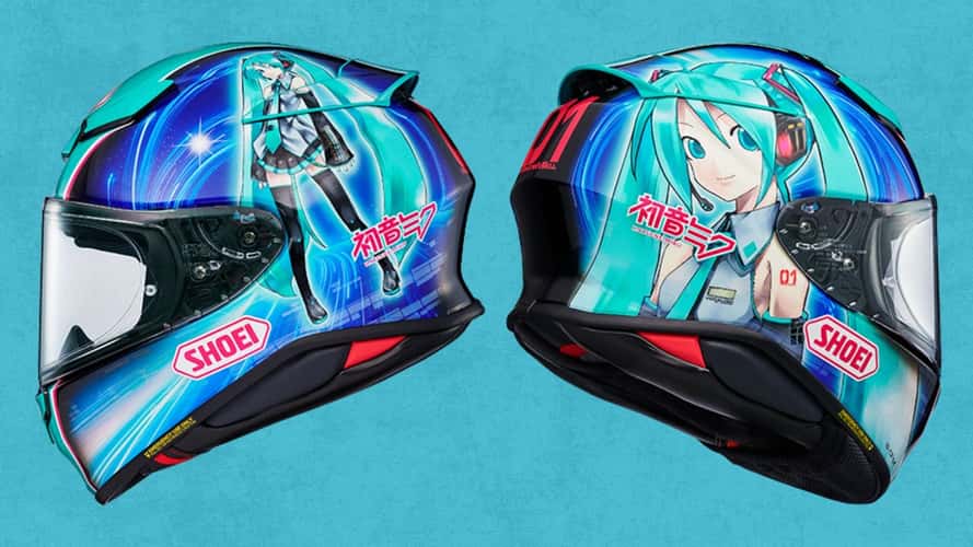 Shoei Could Totally Own Social Media With Its New Anime Helmet Graphics