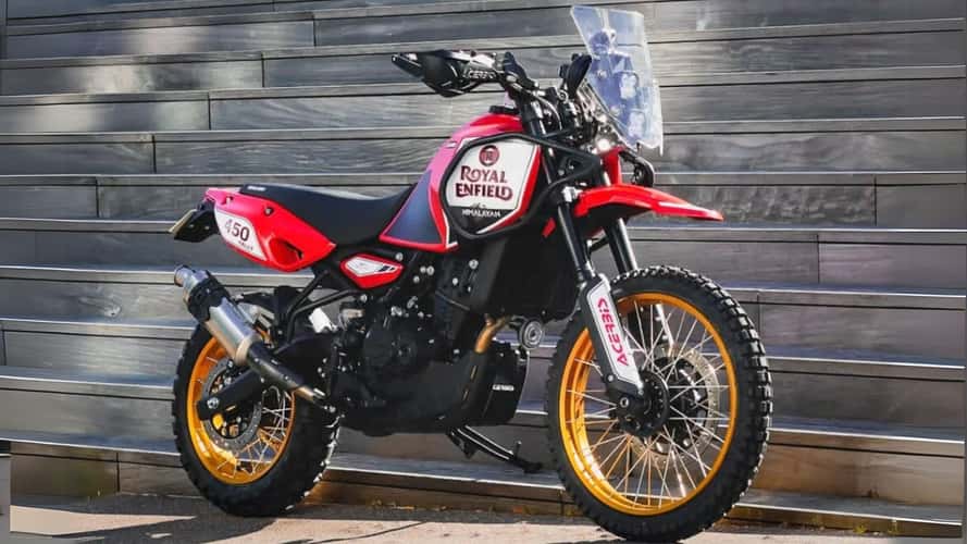 This Is One Of the Sickest Custom Royal Enfield Himalayans Out There