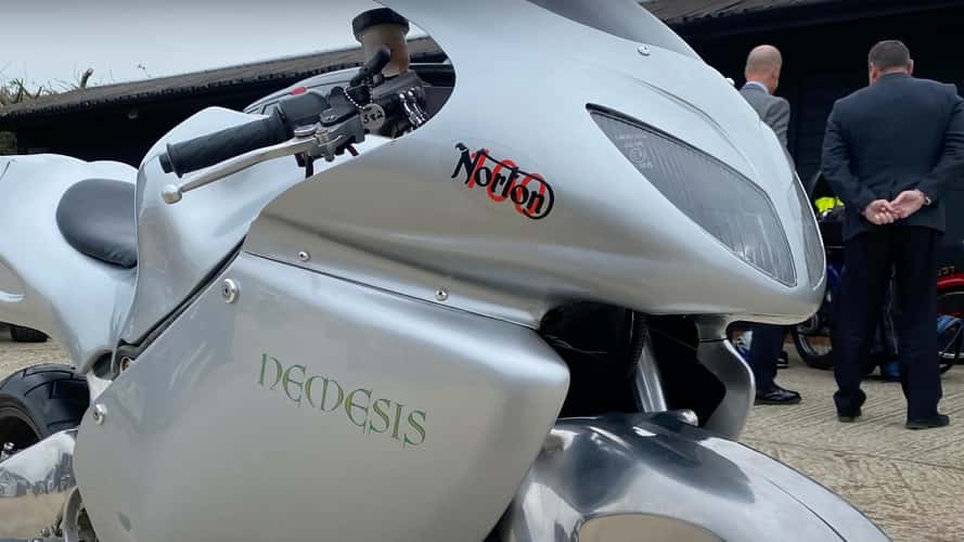 Norton’s V8 Nemesis Motorcycle Was Crazy and It’s Finally Getting Restored